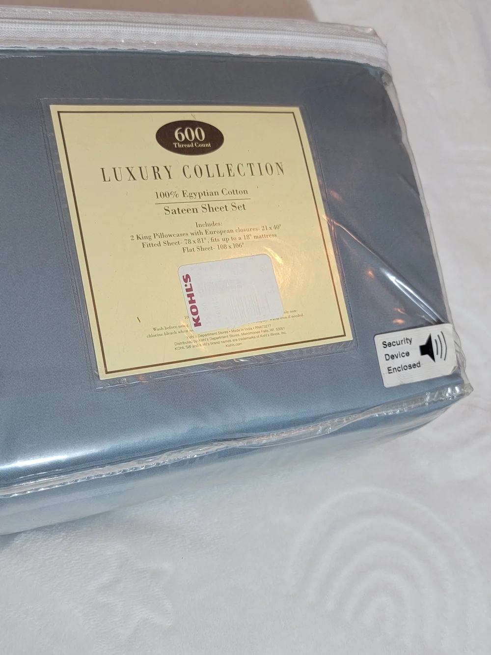 Kohls smooth sateen